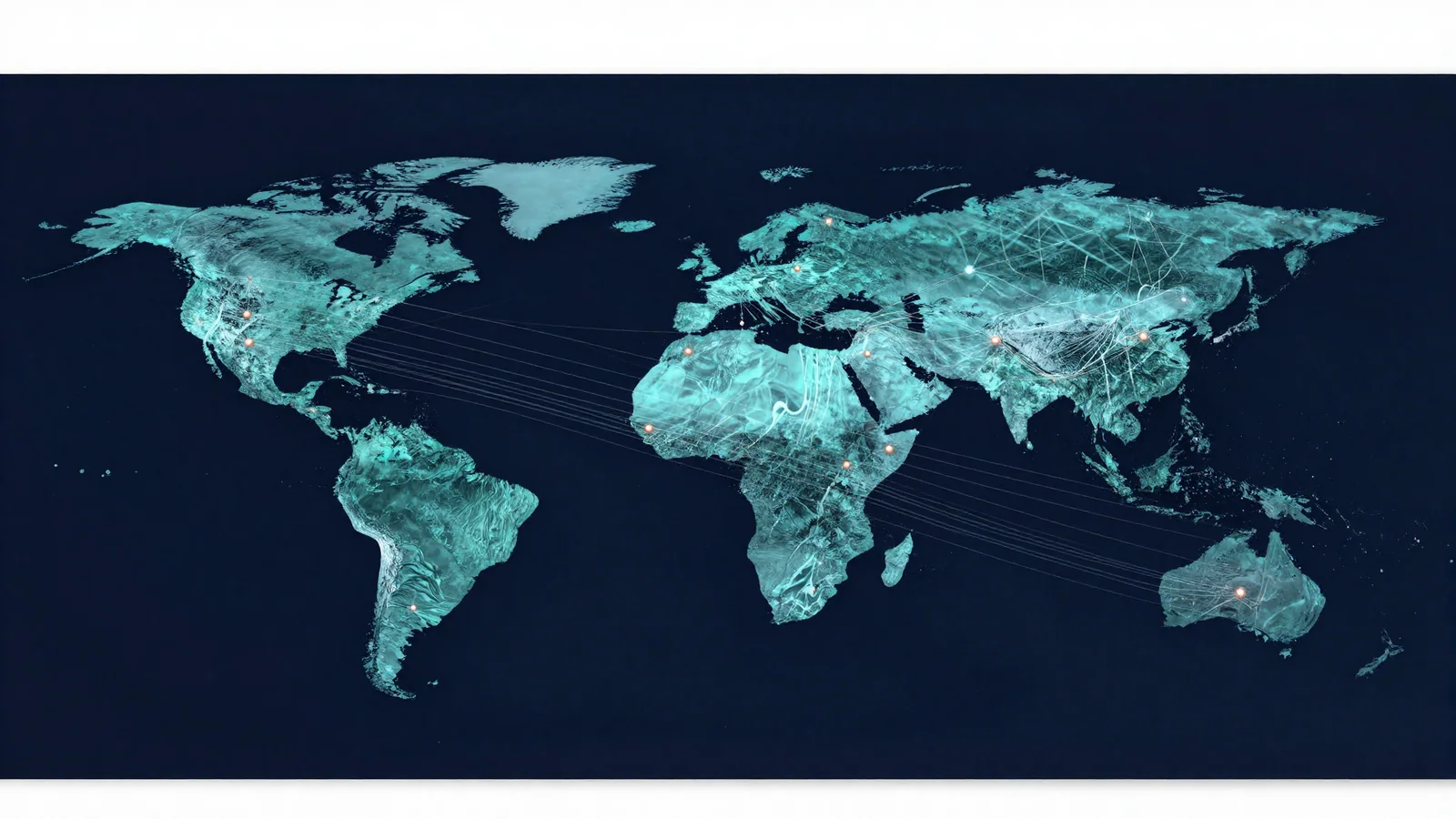 Luminous global trade data network
